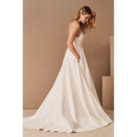BHLDN Sachin & Babi Penny Wedding Gown Size 0 NEW - Picture 4 of 9
